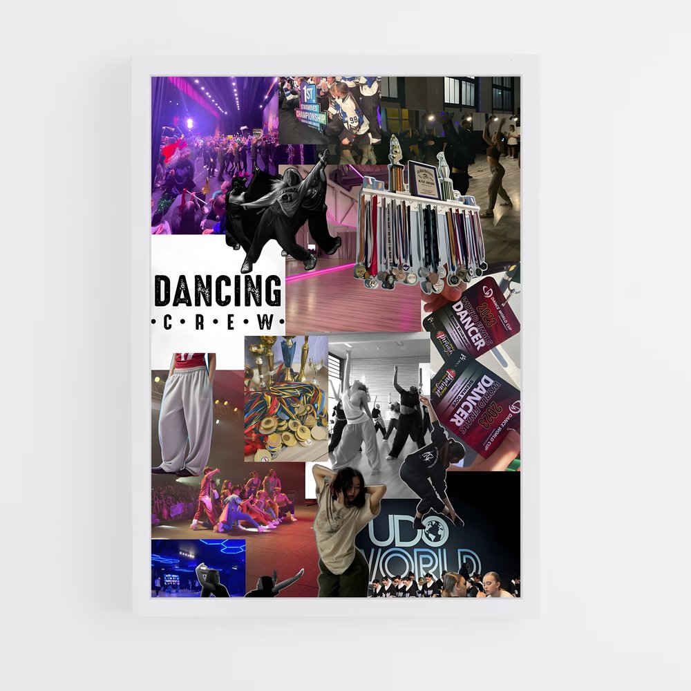 Poster Urban dance – affiche Danse (vue 3)